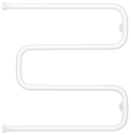 Полотенцесушитель водяной Ш-обр. 600х600 Н. Г. 1" (Белый (RAL-9003))