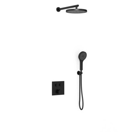 Душевой комплект VSFW-4212MB встраиваемый, 2 режима, черный, артикул VSFW-4212MB