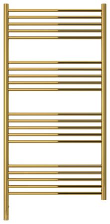 Полотенцесушитель электрический "БОГЕМА 3.0" прямая 1200х600 / МЭМ левый (Золото), артикул 03-5804-1260