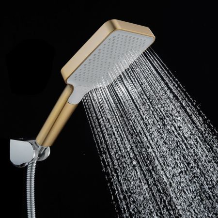 Смеситель на борт ванны Shevanik S9912G, золотой сатин, артикул S9912G