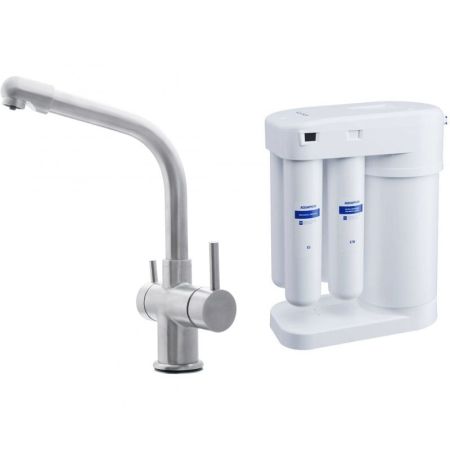 Смеситель для кухни Swedbe Selene Plus 8140M с фильтром Нержавеющая сталь, артикул 8140M