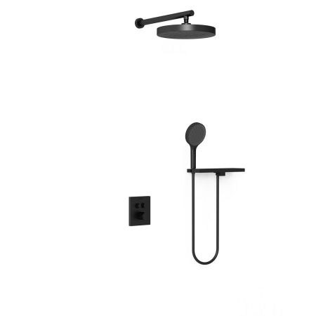 Душевой комплект Inspire VSFW-3I21T2RMB встраиваемый, термостатический, 2 режима, черный, артикул VSFW-3I21T2RMB