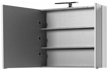 Зеркальный шкаф Aquanet Порто 80 белый, артикул 00195728