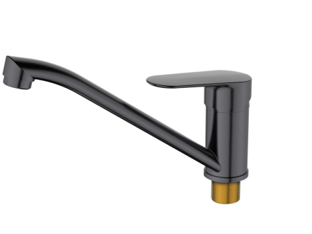 Смеситель для кухни HAIBA оружейная сталь (HB49796-3), артикул HB49796-3