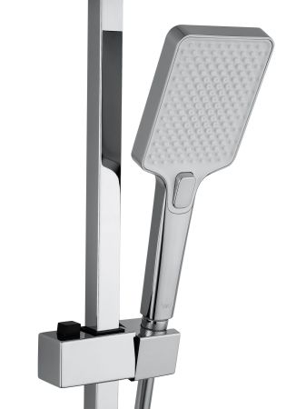 Душевая система WONZON & WOGHAND CUBE 2.0, Хром (WW-88047068-CR)