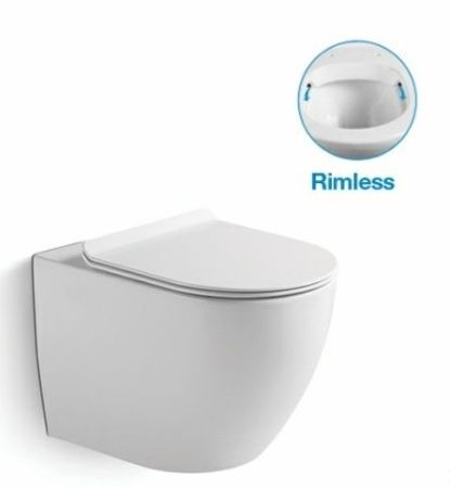 Унитаз SantiLine SL-5005 подвесной с сиденьем Микролифт, артикул SL-5005