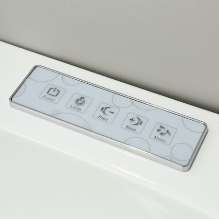 Акриловая ванна Black&White Galaxy 160x100 GB5008-L с гидромассажем