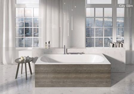 Ванна RAVAK CITY (180*80) C920000000 (белый, перелив по центру), шт, артикул C920000000