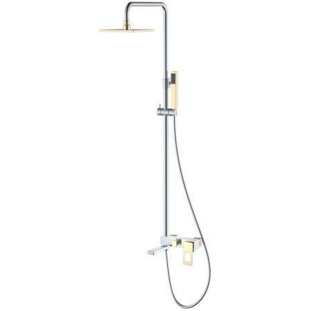 Стойка для душа Q ChromeGold_Комплект, артикул 148-CRG