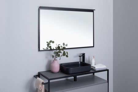 Зеркало Allen Brau Priority 100 1.31017.BB черный браш, артикул 1.31017.BB