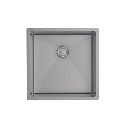 Кухонная мойка Iddis Edifice, графит, 440x440 (EDI44G0i77), артикул EDI44G0i77