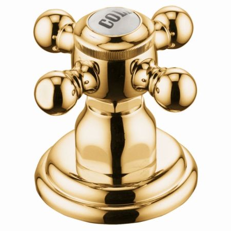 Запорный вентиль Kludi Adlon 518174520 Золото, артикул 518174520