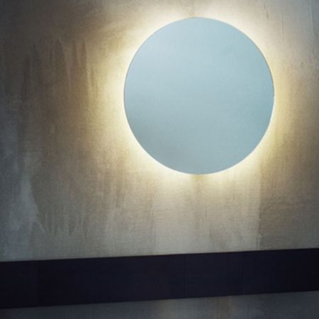 Agape Bucatini Круглое зеркало d50x6 см, цвет: полированный, артикул ABUC0178N