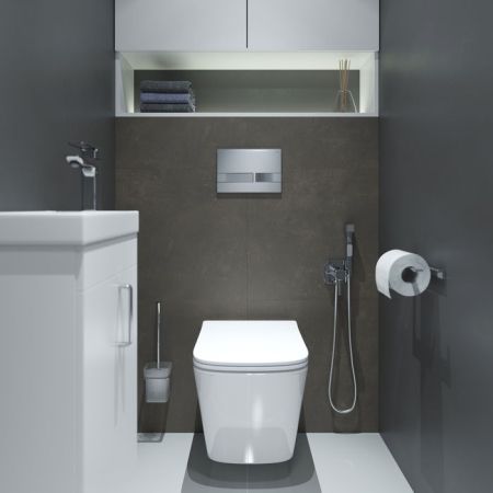 Клавиша смыва IDDIS хром Unifix 006 IDDIS (UNI06CHi77), артикул UNI06CHi77