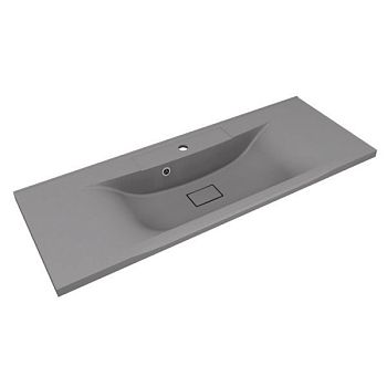 Раковина Florentina Прима 120 см 10.010.01200.307, серый шёлк