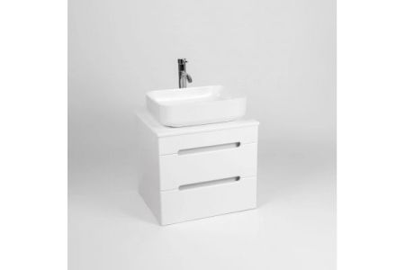 Тумба VIANT "Марсель" 2 ящика со столешницей L57 подвесная 502х574х516 (VMAR57N-T2YP), артикул VMAR57N-T2YP