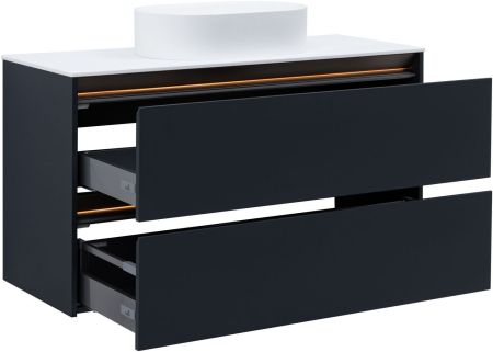Тумба под раковину Allen Brau Activity 120 1.34015.AM антрацит матовый/олива браш, артикул 1.34015.AM