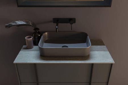 Раковина накладная Allen Brau Fantasy 50 4.11021.AN антрацит, артикул 4.11021.AN