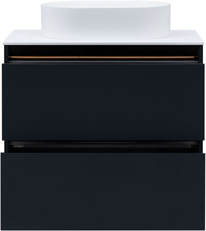 Тумба под раковину Allen Brau Activity 80 1.34004.AM антрацит матовый/черный браш, артикул 1.34004.AM