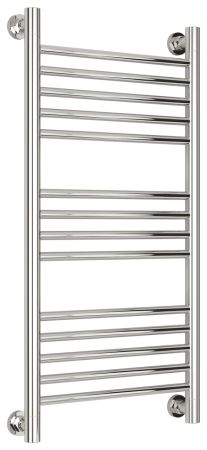 Полотенцесушитель, Сунержа, Богема +, прямая, водяной, ширина, мм-450, глубина, мм-76, высота, мм-862, межосевое расстояние-400, подключение-диагональное/нижнее/вертикальное, температура теплоносителя-до 95°С, мощность-Вт-421, присоединительный размер-НР , артикул 00-0220-8040