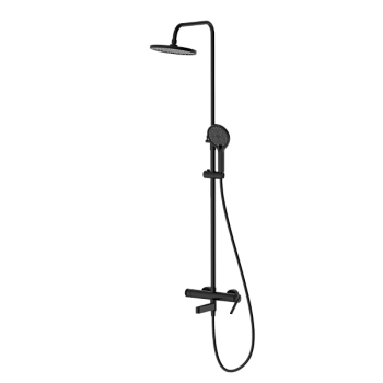 Душевая система со смесителем DQ Bonn черный (DA1703705)