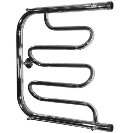 Водяной полотенцесушитель Тругор ПМ 2 П 60x40 с полкой Хром, артикул ПМ2/6040П