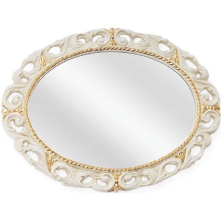 Зеркало Migliore CDB 89 ML.COM-70.724 Слоновая кость с золотом, артикул ML.COM-70.724.AV.DO