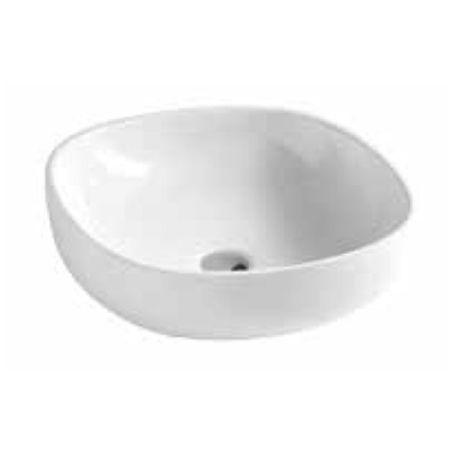 AZZURRA ELEGANCE SOFT раковина накладная 45х45х115см без отв. под смеситель , цвет белый