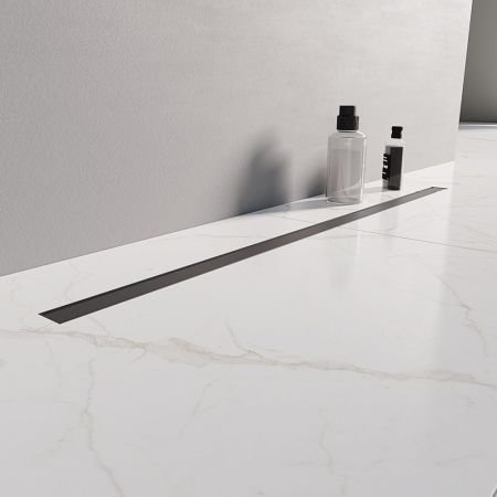 Душевой трап NEW TRENDY BLACK MAT 90 см OL-0079 (черный мат)