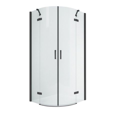 Душевое ограждение NEW TRENDY NEW MERANA BLACK 80x80x195 K-0535 (черный), артикул K-0535