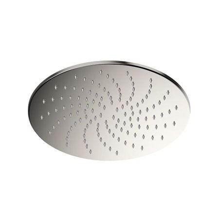 Верхний душ, Carimali, OttoMillimetri, ультратонкий, инспектируемый , тип установки-настенный, потолочный, размер душевого диска, мм-300*300, форма-круглая, держатель-необходимо заказать, цвет-хром, артикул 8MM0003CRX