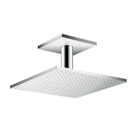 AX ShowerSolution Верхний душ, 300x300мм, 2jet, с  держателем 100мм, потолочный монтаж, цвет: хром