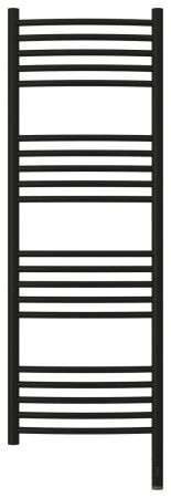 Полотенцесушитель, Сунержа, Богема 3.0, электрический, ширина, мм-432, глубина, мм-88, высота, мм-1324, межосевое расстояние-400, подключение-нижнее справа, электрокомплект-МЭМ, мощность, Вт-300, материал-нержавеющая сталь, цвет-черный матовый