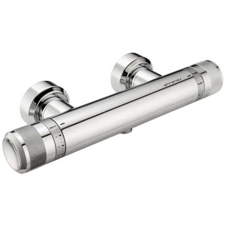 HUBER Chronos Смеситель термостатический настенный для душа, цвет хром