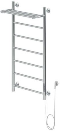 Полотенцесушитель электрический Aquanet Mauro 100х50 Тэн справа , с полкой, артикул 00282008