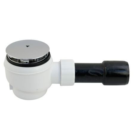 MIGLIORE Выпуск-сифон душевой, d=80 mm., (выпуск угловой), хром, артикул 20211