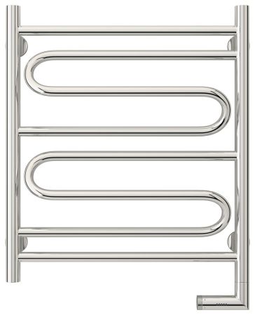 Полотенцесушитель электрический "ЭЛЕГИЯ 2.0" 600х500 / МЭМ правый (Без покрытия), артикул 00-5219-6050