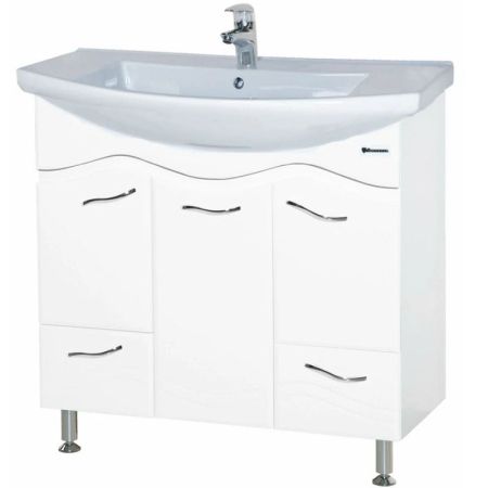 Тумба под раковину Bellezza Мари 85 4632914000010 Белая, артикул 4632914000010