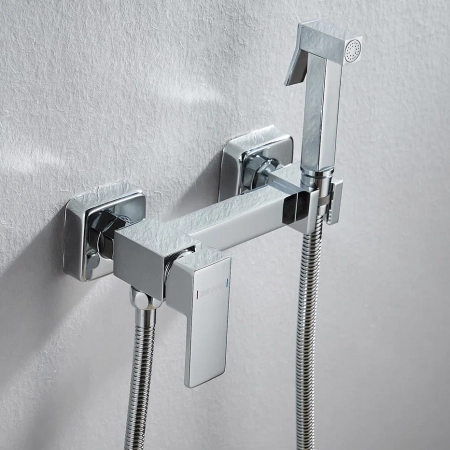 Гигиенический душ со смесителем Shevanik S137, хром