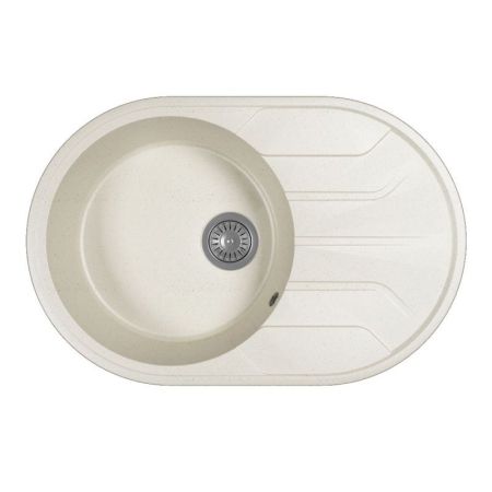 Кухонная мойка Dr. Gans ЛИАНА 29.020.C0760.401, белый, артикул 29.020.C0760.401