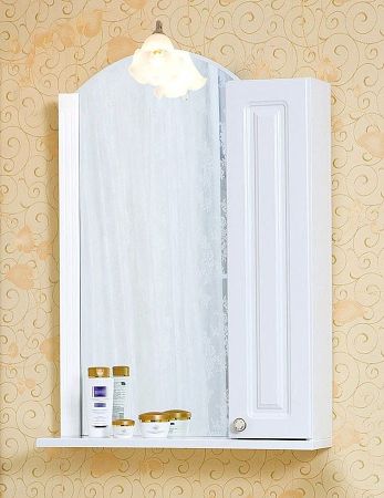 Комплект мебели для ванной Бриклаер АННА 60R, белый, артикул АННА 60R