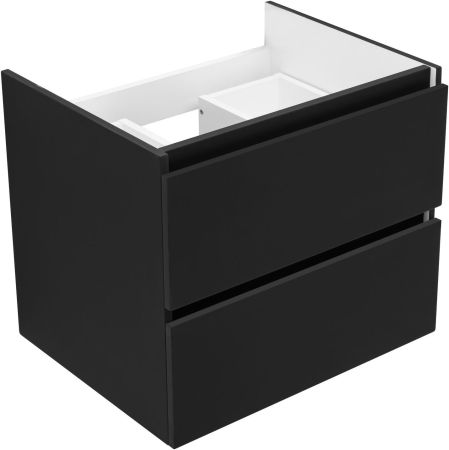 Тумба под раковину Aquanet Вега 2.0 60 черный, артикул 00337953