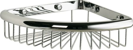 Sanibano, решётка угловая 1-уровневая (16х16хh5,4 см), цвет черный матовый, артикул H220/MB