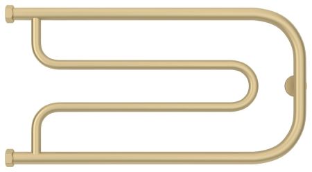 Полотенцесушитель водяной "Гусли+" 320х650 Н. Г. 1" (Матовая шампань), артикул 022-4009-3265