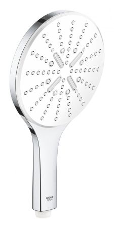 Ручной душ GROHE Rainshower SmartActive 150, 3 вида струй, белая луна (26554LS0), артикул 26554LS0