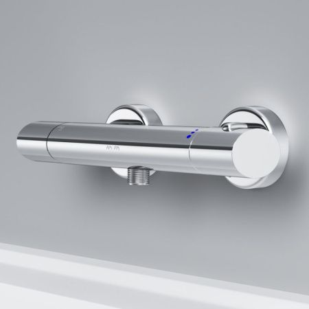 Смеситель для душа AM.PM Sense F7540000 с термостатом Хром Смеситель для душа AM.PM Sense F7540000 с термостатом Хром