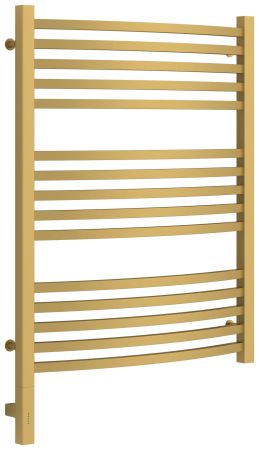 Полотенцесушитель электрический АРКУС 3.0 800х600 МЭМ левый (Матовое золото), артикул 032-5704-8060