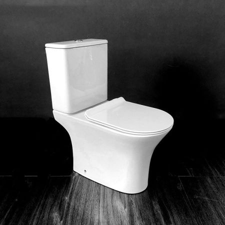 Унитаз напольный CeramaLux 1217A, артикул 