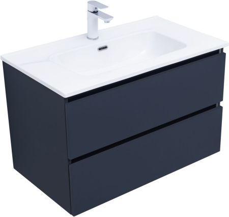 Тумба под раковину Aquanet Вега 2.0 80 маренго, артикул 00337949