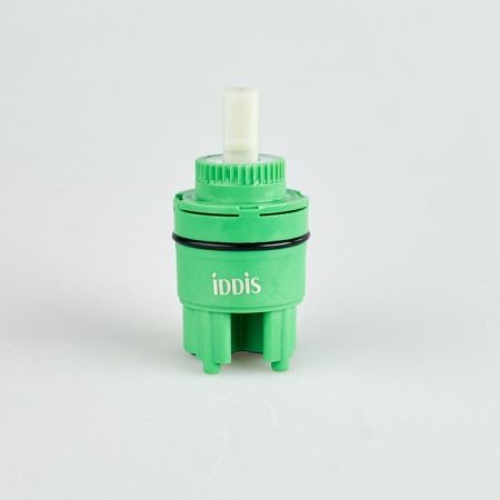 Картридж керамический для смесителя, 35 мм, с ножками, с верхним уплотнителем, IDDIS (999C35H1SM), артикул 999C35H1SM